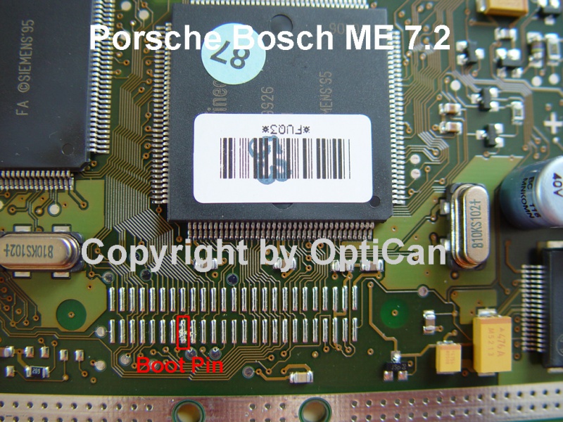 Bosch ME 7.2 (Porsche) pinout diagram 1